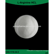 Alimentation en usine GMP bulk l-arginine HCL Powder